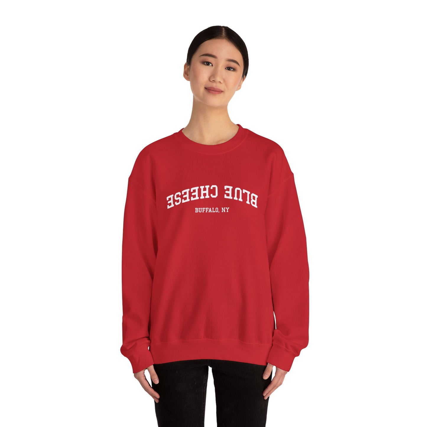 Upside Down Blue Cheese Crewneck Sweatshirt